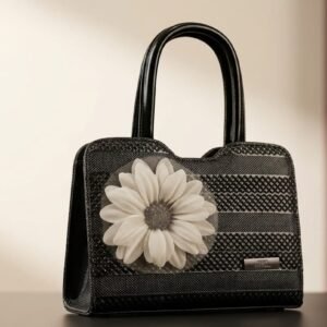 Daisy Blossom Textured Handbag