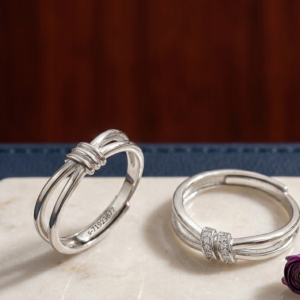 Sterling Silver with Platinum Plating